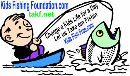Kids Fishing Foundation, Kids Free Fishing Events, Trips