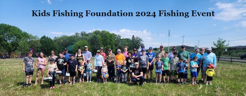 Youth Fishing Event Foster Arend Park Rochester MN Kids Fishing Foundation